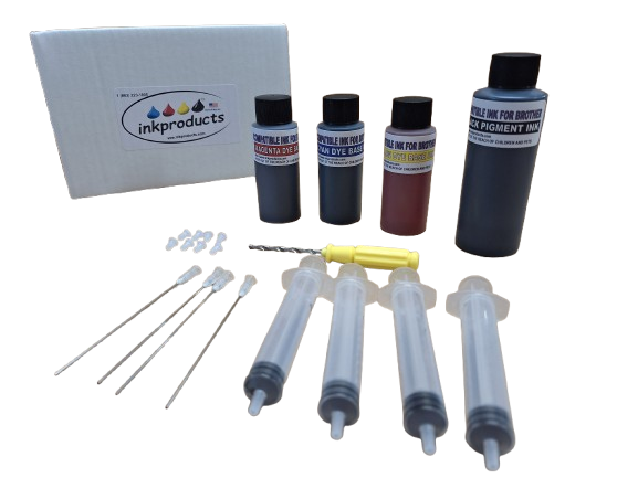 Compatible Ink Refill Kit For Brother Printers That use the LC404 ...